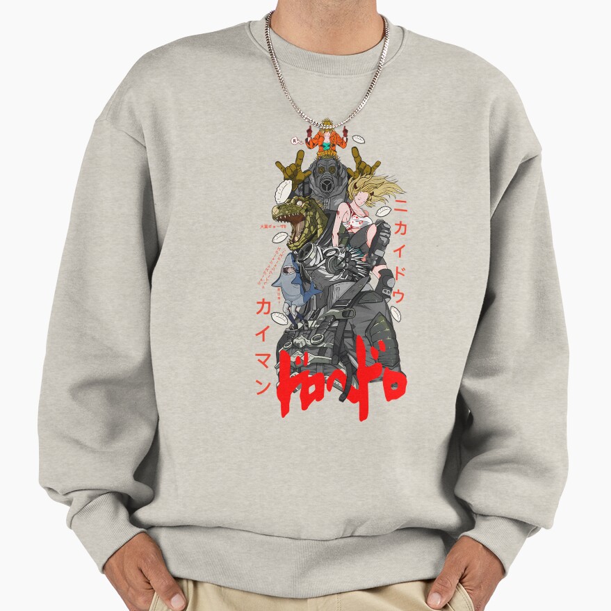 Dorohedoro Inspired Design Sweatshirt - Image 3