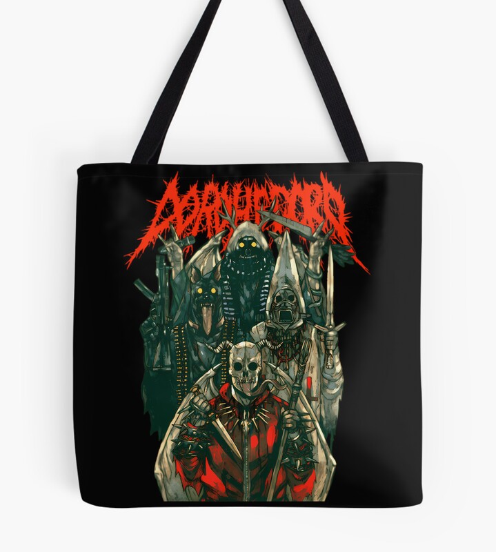 Dorohedoro Metal Rock Band Tote Bag