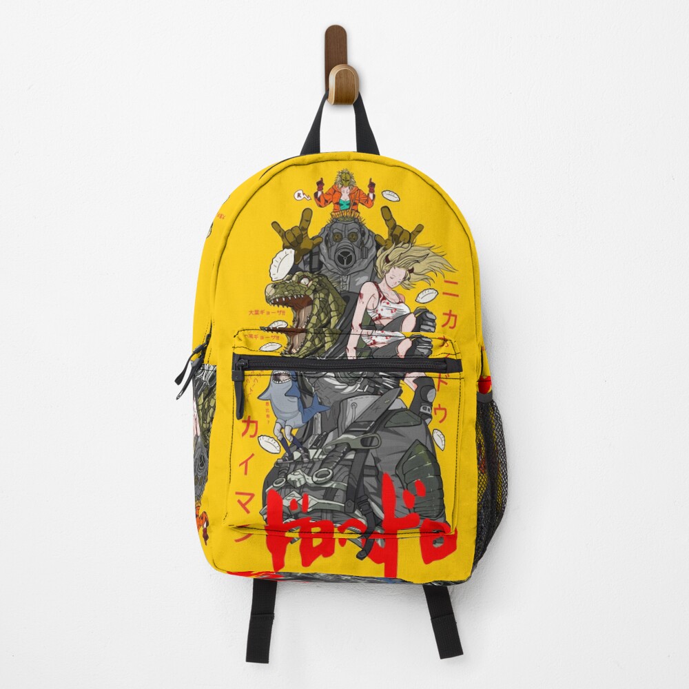 Dorohedoro Grunge Style Backpack