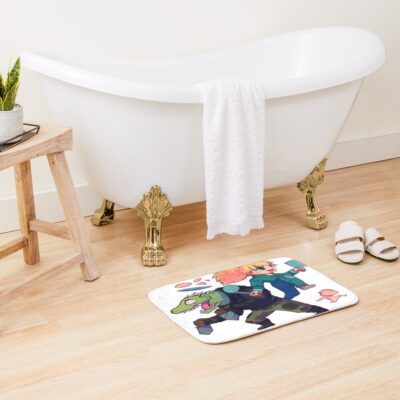 Alternative view of Nikaido And Kaiman Dorohedoro Bath Mat