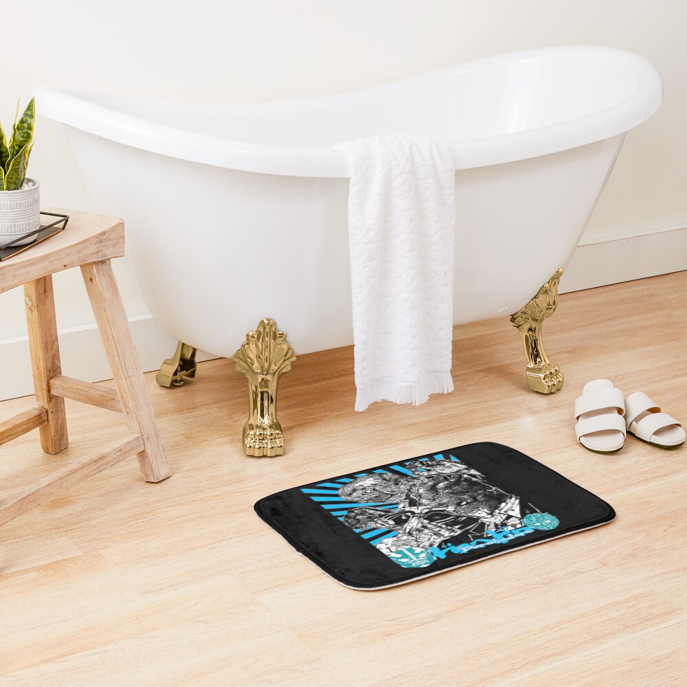 Dorohedoro Grunge Style Bath Mat - Image 2