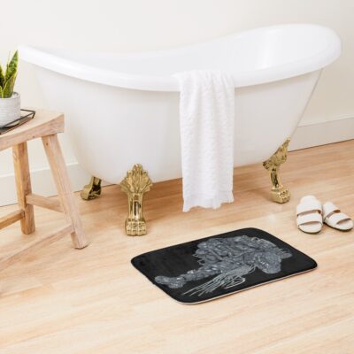 Alternative view of Boss Man Edit Dorohedoro Bath Mat