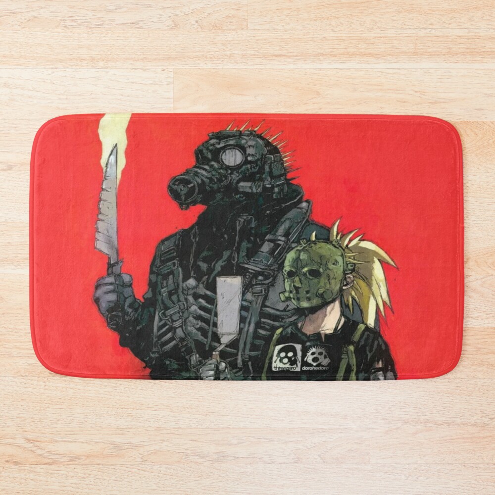 Dorohedoro Underground World Bath Mat