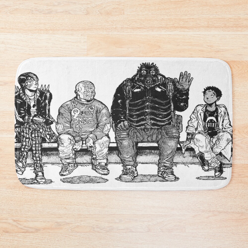 Dorohedoro Benched Bath Mat