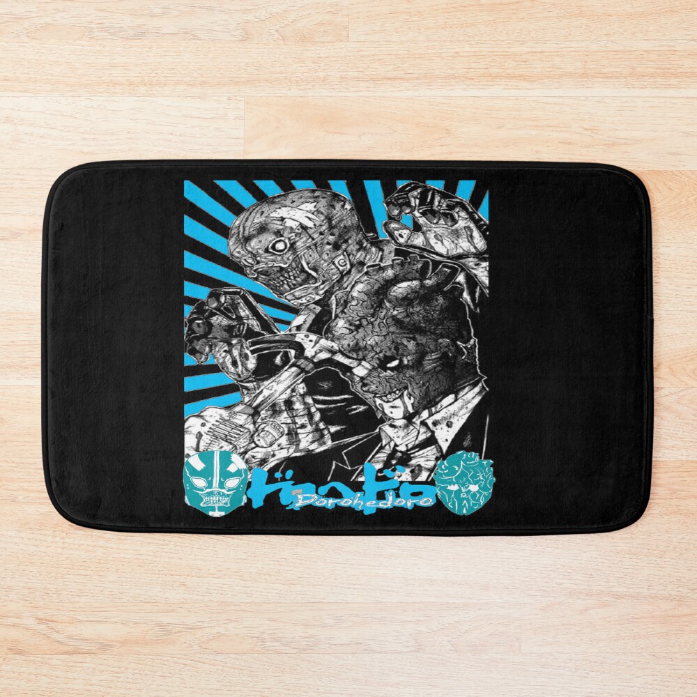 Dorohedoro Grunge Style Bath Mat
