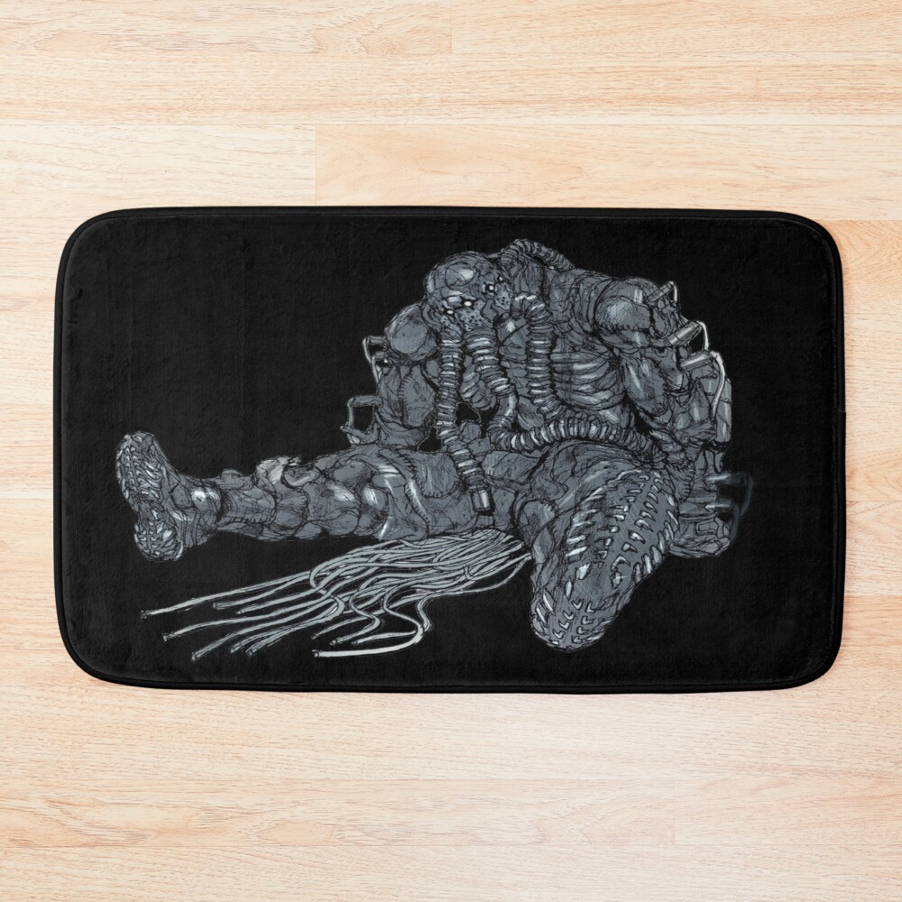 Boss Man Edit Dorohedoro Bath Mat