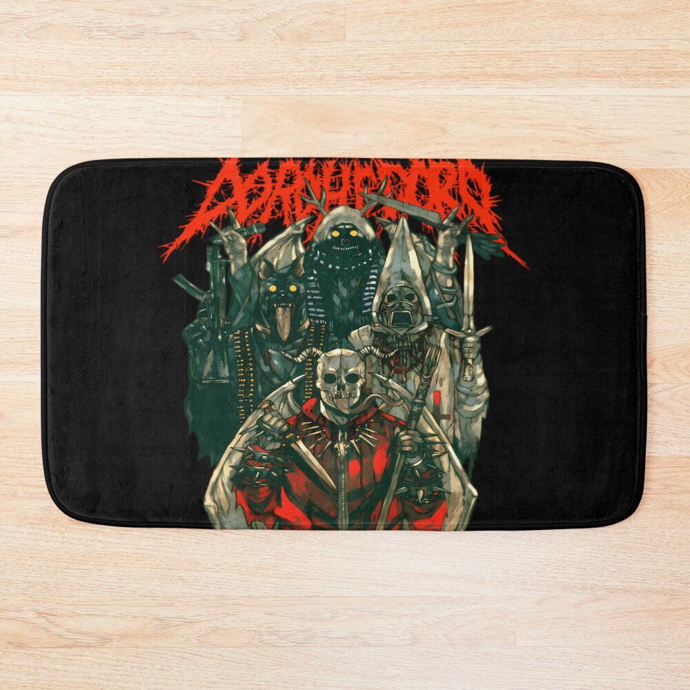 Dorohedoro Metal Rock Band Bath Mat