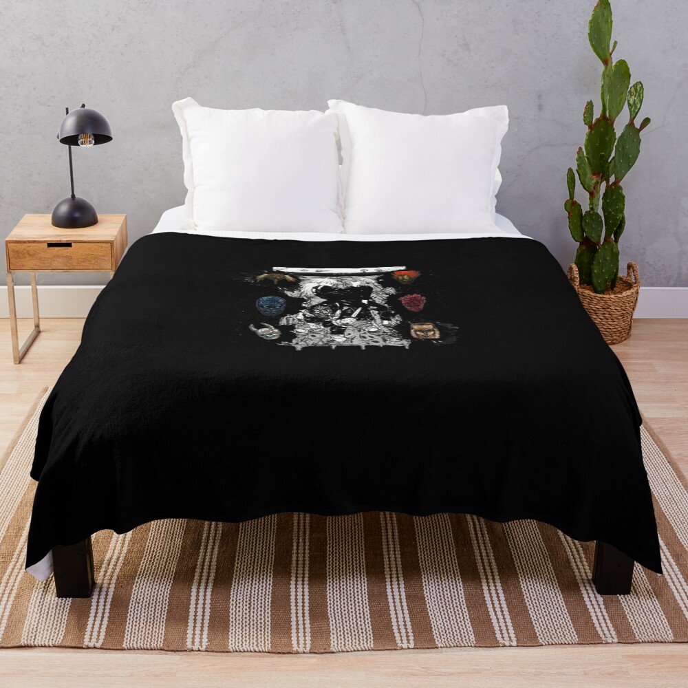Dorohedoro Anime Inspired Throw Blanket