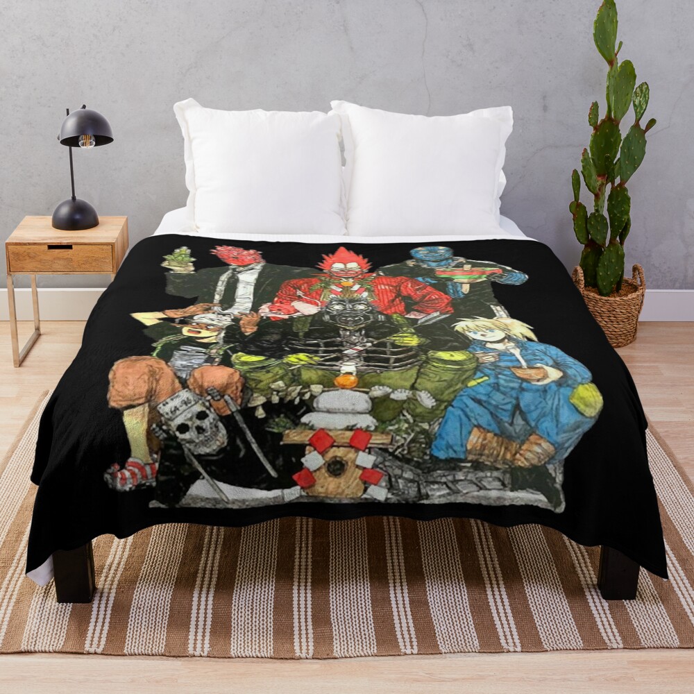 Dorohedoro Surreal Vision Throw Blanket