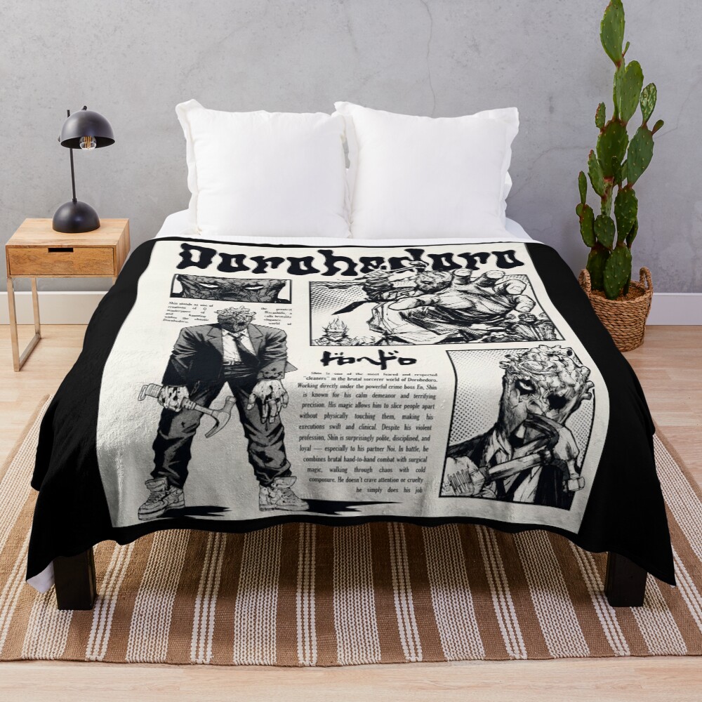 Dorohedoro Chaos Design Throw Blanket