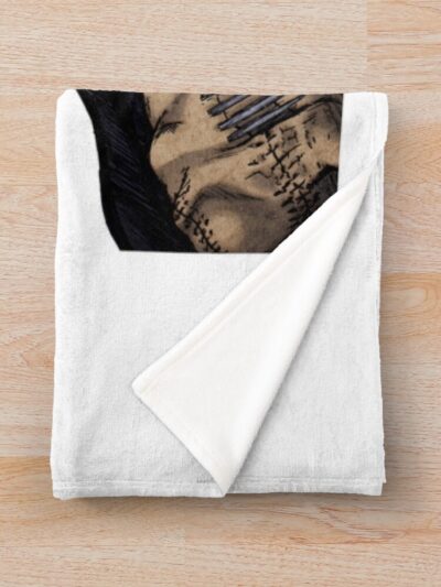 Alternative view of Dorohedoro Enigmatic Journey Throw Blanket