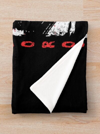 Alternative view of Dorohedoro Retro Design Throw Blanket