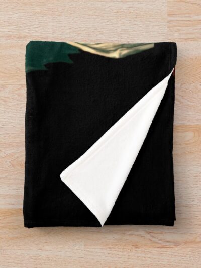 Alternative view of Dorohedoro Metal Rock Band Throw Blanket
