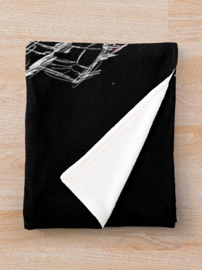 Alternative view of You Are Not The One Dorohedoro Kaiman Throw Blanket