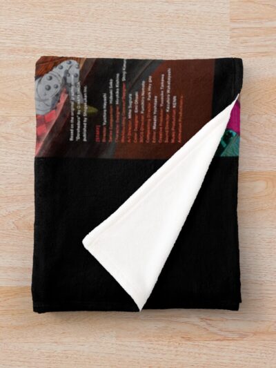Alternative view of Dorohedoro Vintage Style Throw Blanket
