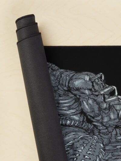 Alternative view of Boss Man Edit Dorohedoro Mouse Pad