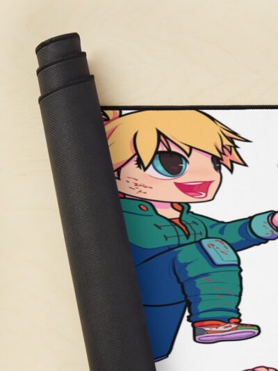 Alternative view of Nikaido And Kaiman Dorohedoro Mouse Pad