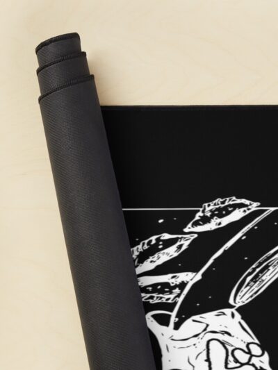 Alternative view of Caiman Dorohedoro Mouse Pad