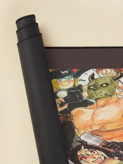 Alternative view of Nikaido Dorohedoro Surreal Vision Mouse Pad