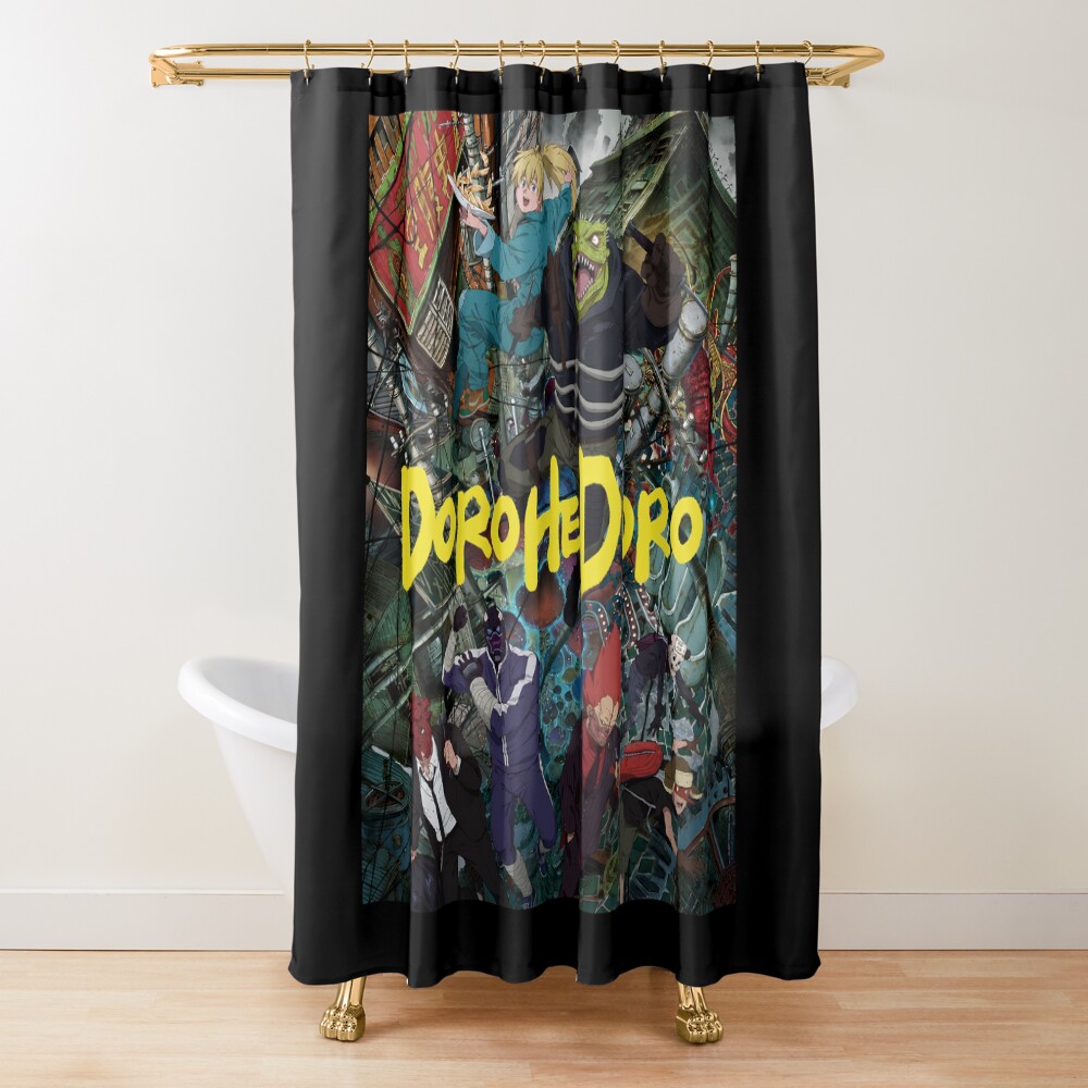 Dorohedoro Graphic Design Shower Curtain