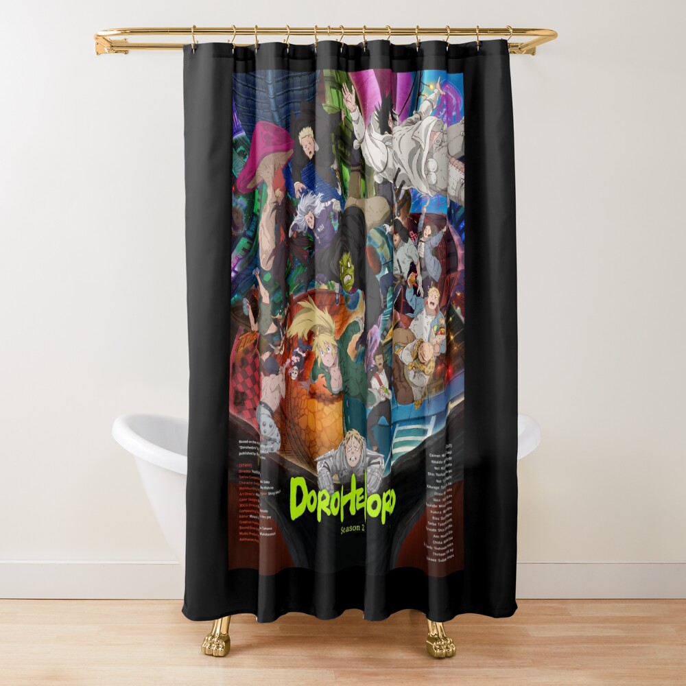 Dorohedoro Vintage Style Shower Curtain