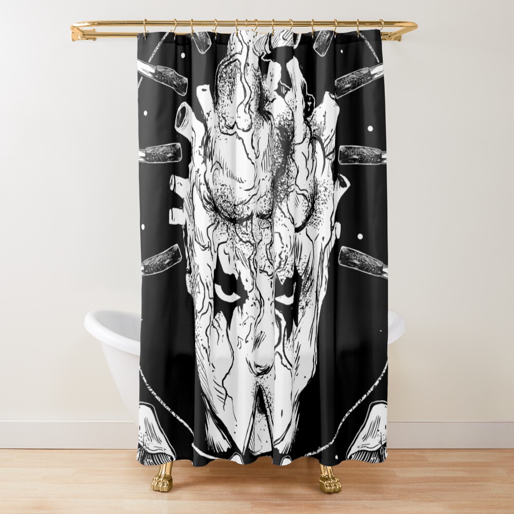 Dorohedoro Mysterious Universe Shower Curtain