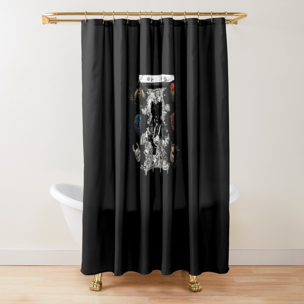 Dorohedoro Anime Inspired Shower Curtain