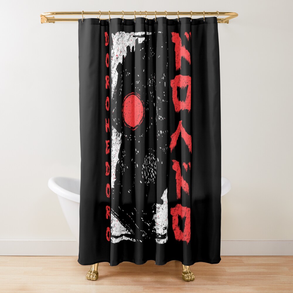 Dorohedoro Retro Design Shower Curtain