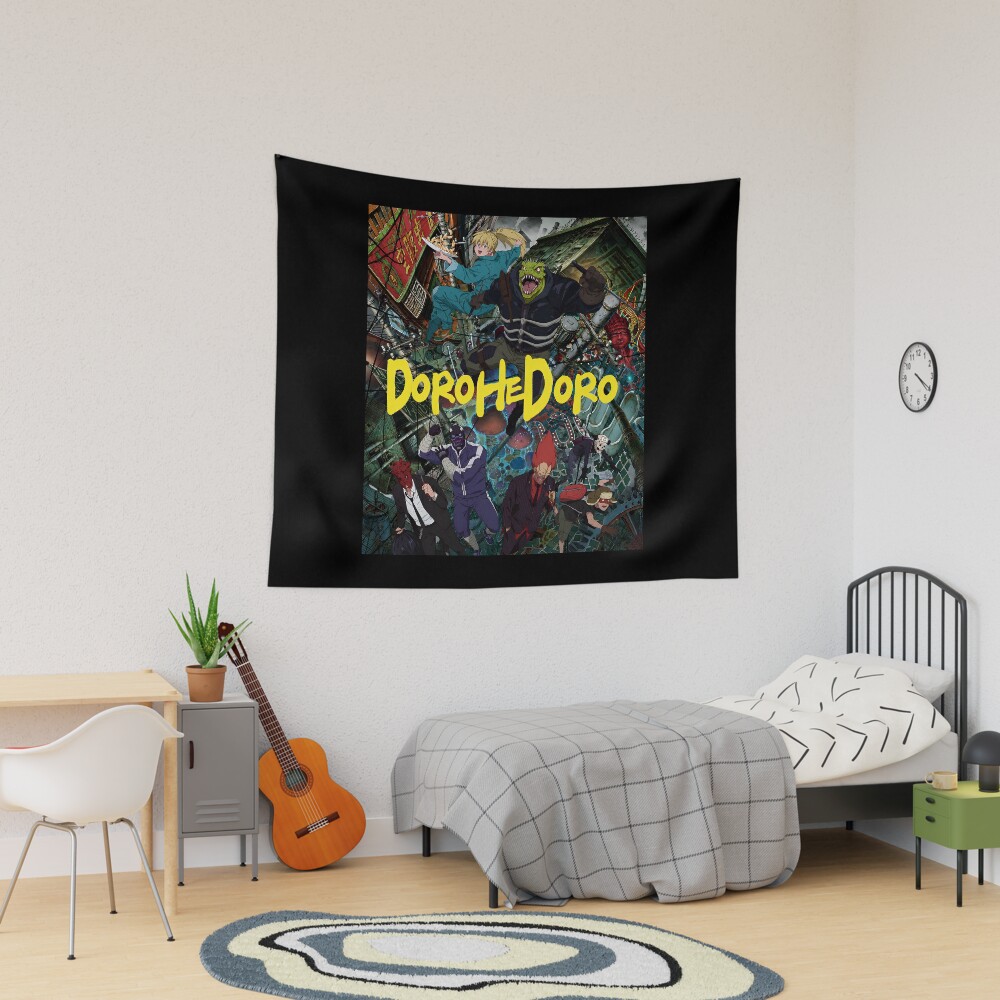 Dorohedoro Graphic Design Tapestry