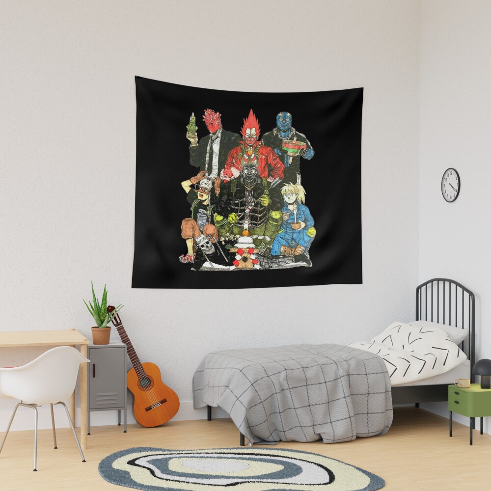 Dorohedoro Surreal Vision Tapestry