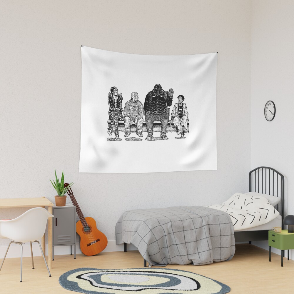 Dorohedoro Benched Tapestry