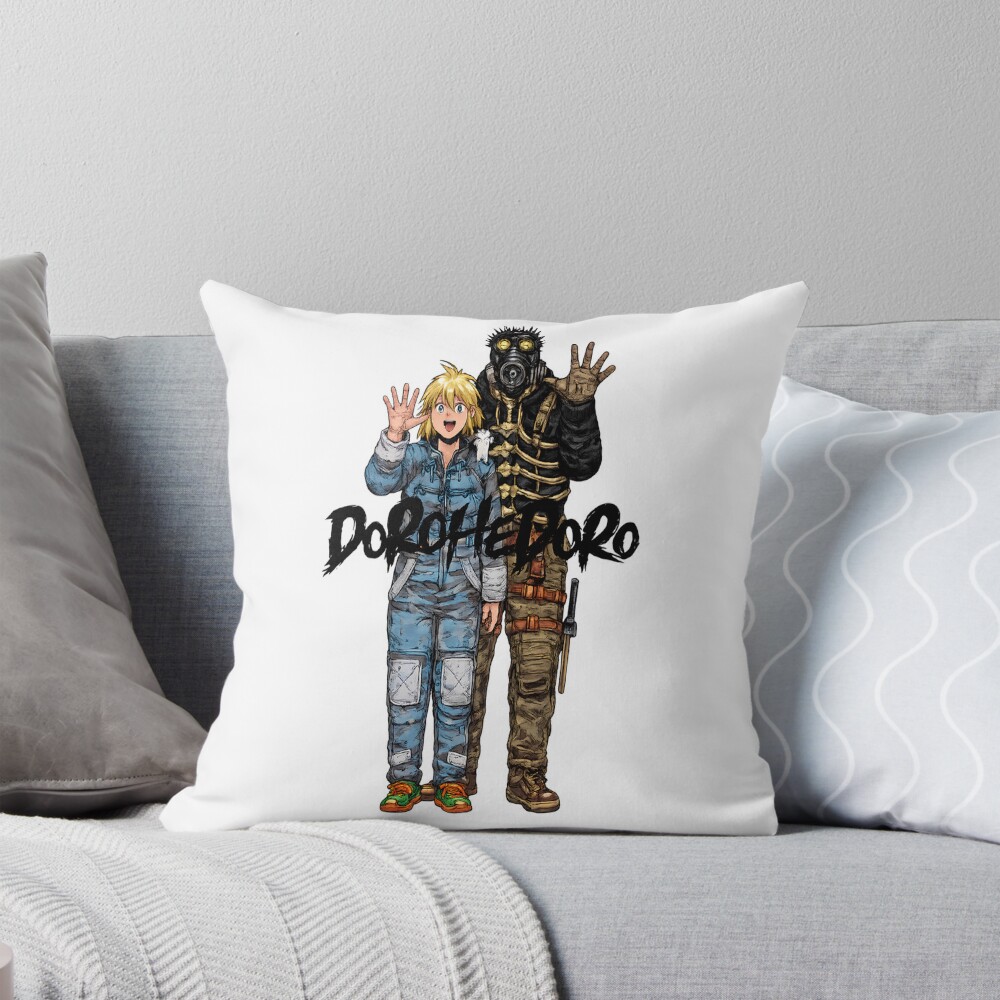 Dorohedoro Graphic Design Throw Pillow