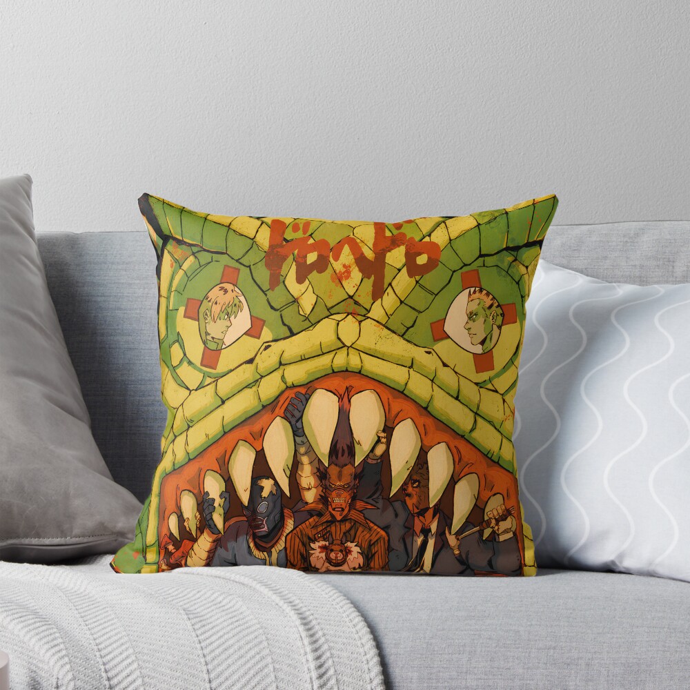 Dorohedoro Classic Tribute Throw Pillow