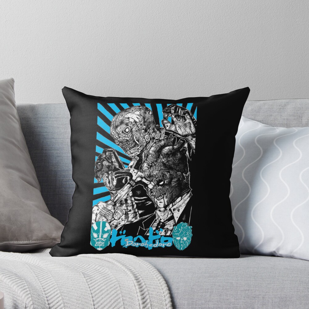 Dorohedoro Grunge Style Throw Pillow