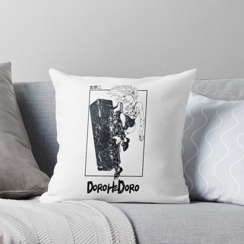 Dorohedoro Nikaido Design Throw Pillow