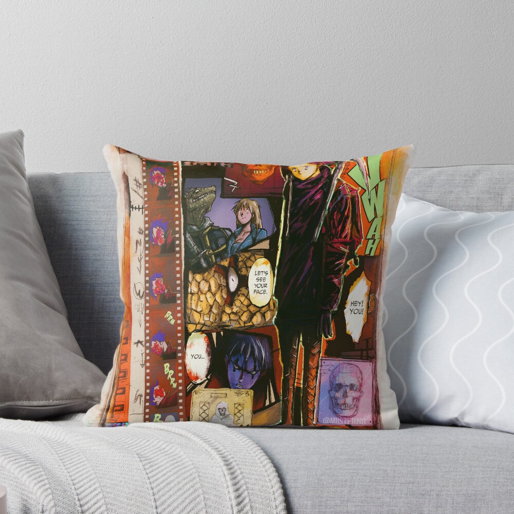 Dorohedoro Fantasy Series Throw Pillow