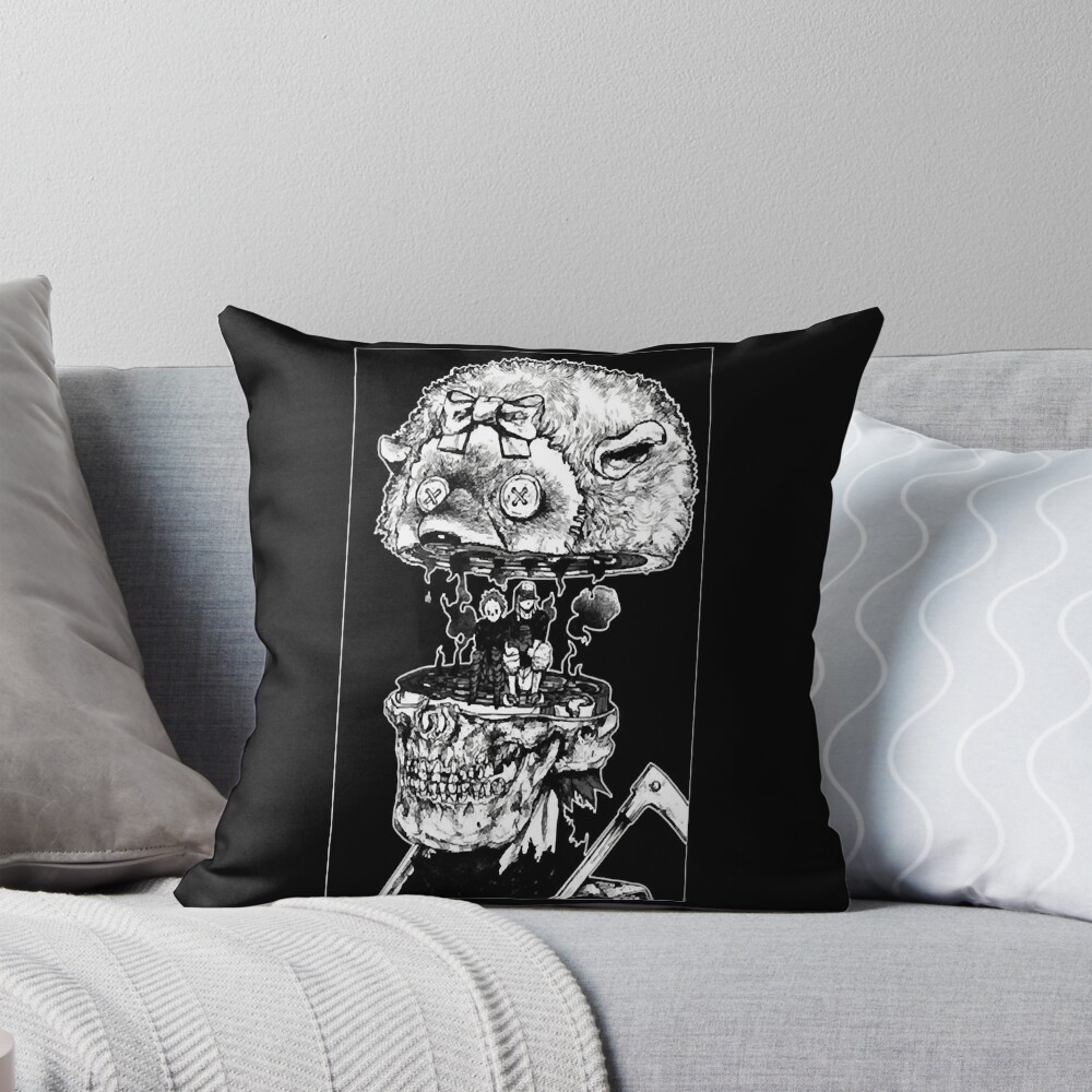 Dorohedoro Dark Aesthetic Throw Pillow